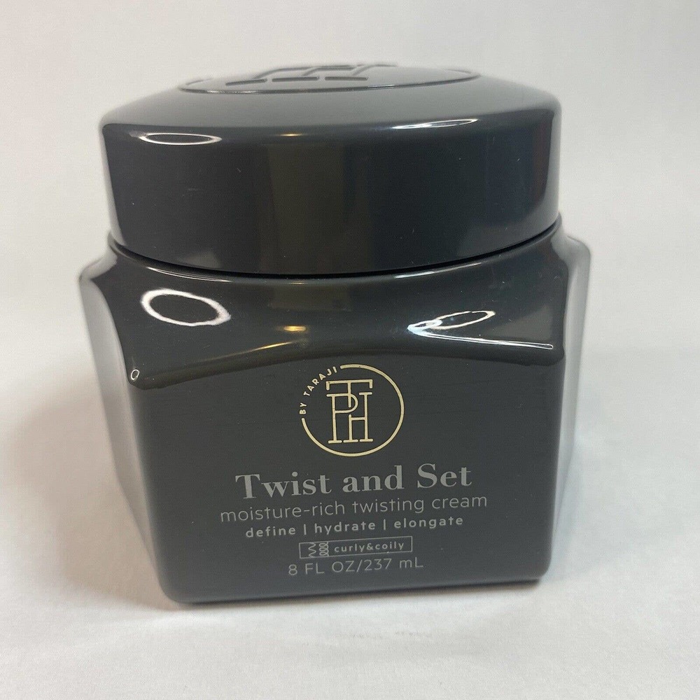 TPH Twist and Set Twisting Creme - 8oz, Moisture-Rich Twisting Cream